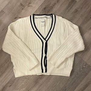 Abercrombie & Fitch Varsity Cardigan
